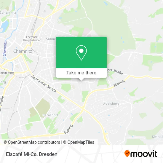 Карта Eiscafé Mi-Ca