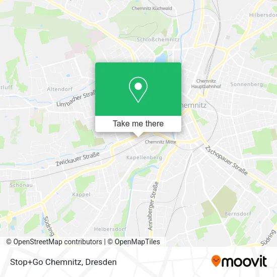 Карта Stop+Go Chemnitz