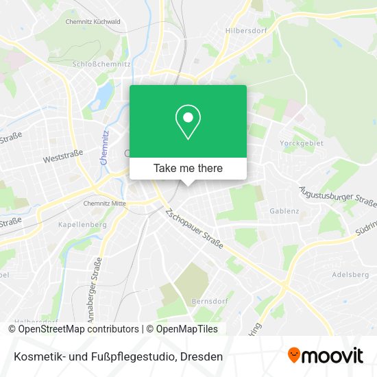 Карта Kosmetik- und Fußpflegestudio