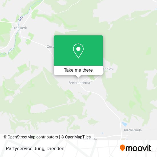 Карта Partyservice Jung