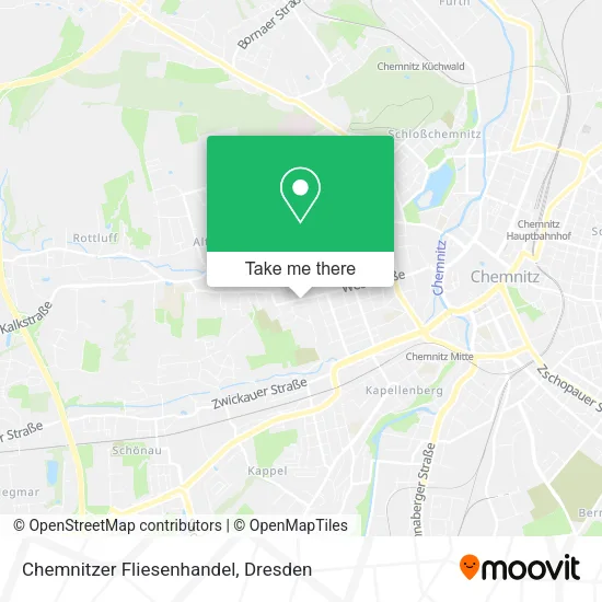 Карта Chemnitzer Fliesenhandel