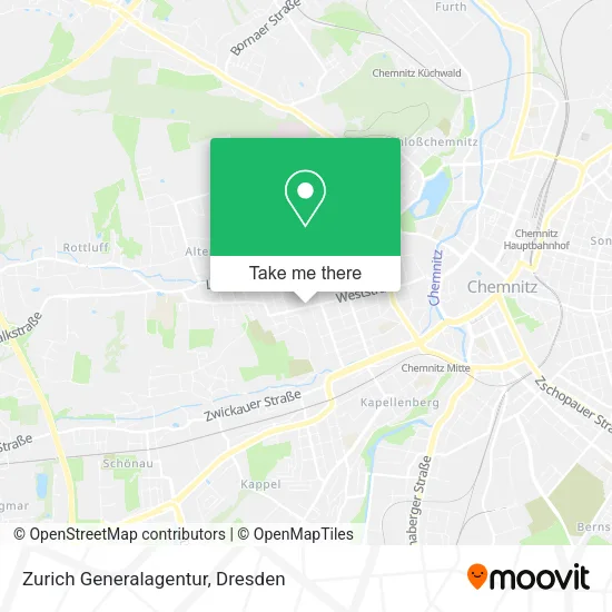 Карта Zurich Generalagentur