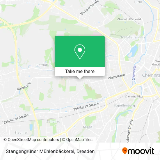 Карта Stangengrüner Mühlenbäckerei