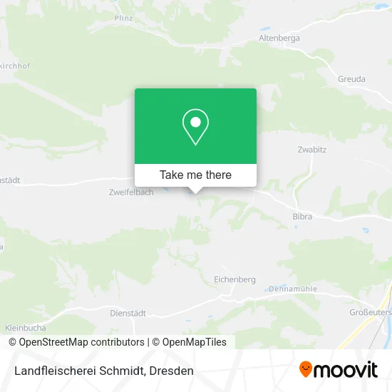 Карта Landfleischerei Schmidt