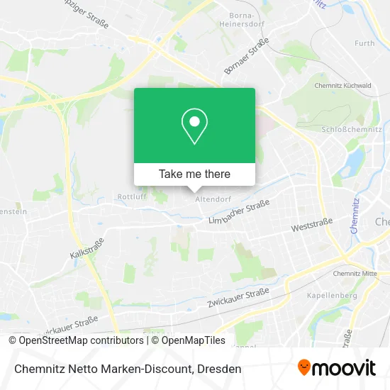 Карта Chemnitz Netto Marken-Discount