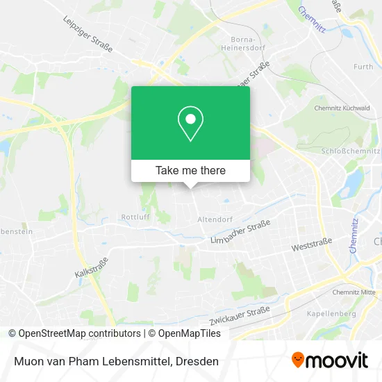 Карта Muon van Pham Lebensmittel