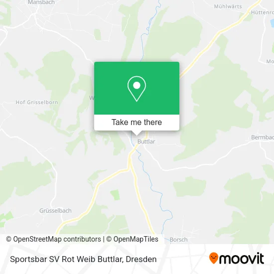 Карта Sportsbar SV Rot Weib Buttlar