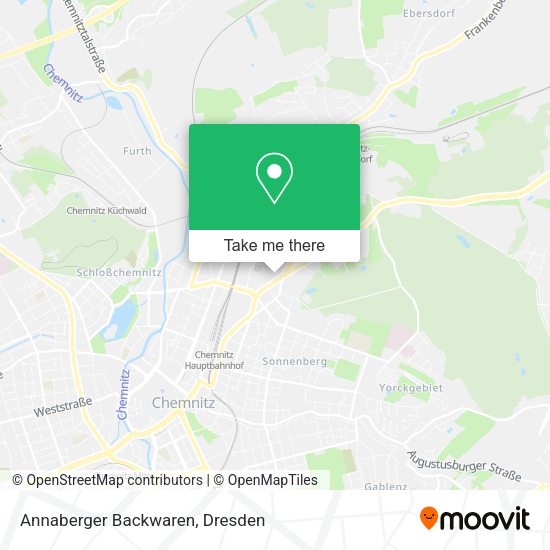 Карта Annaberger Backwaren