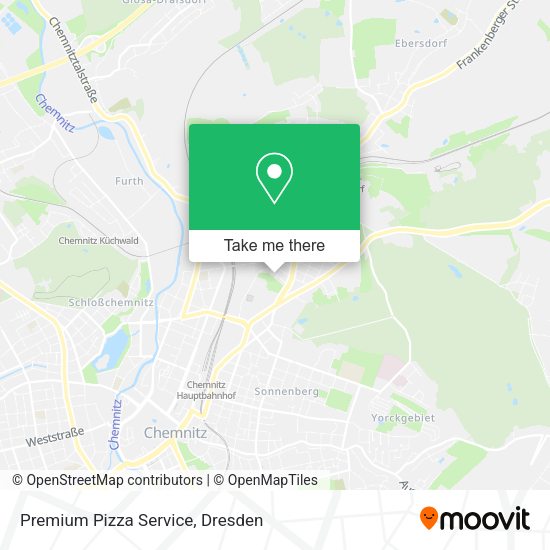 Карта Premium Pizza Service
