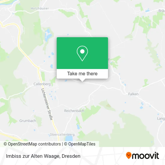 Карта Imbiss zur Alten Waage