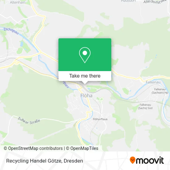 Карта Recycling Handel Götze