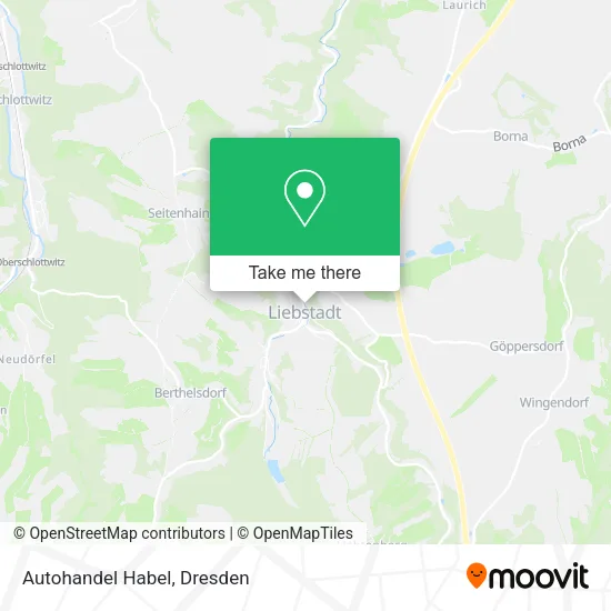 Карта Autohandel Habel