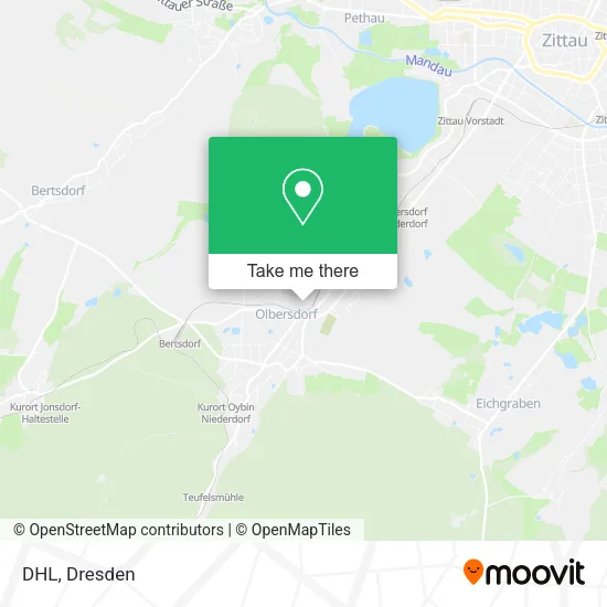 Карта DHL