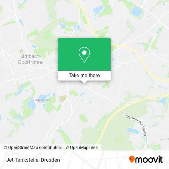 Карта Jet Tankstelle