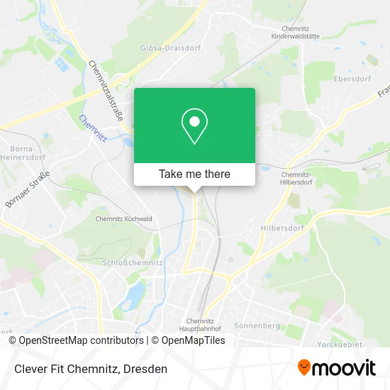 Карта Clever Fit Chemnitz