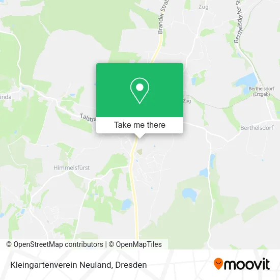 Карта Kleingartenverein Neuland