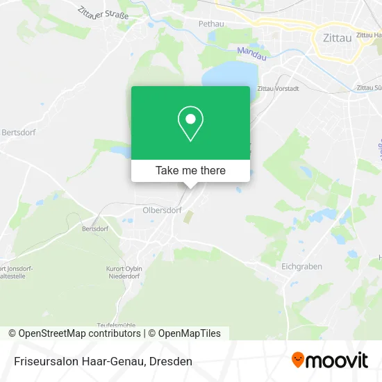 Карта Friseursalon Haar-Genau