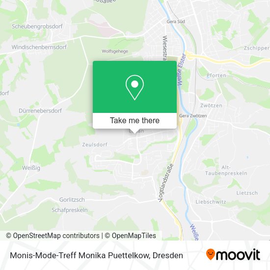 Карта Monis-Mode-Treff Monika Puettelkow