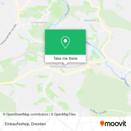 Карта Einkaufsshop