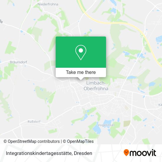 Карта Integrationskindertagesstätte