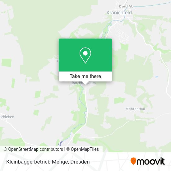 Карта Kleinbaggerbetrieb Menge