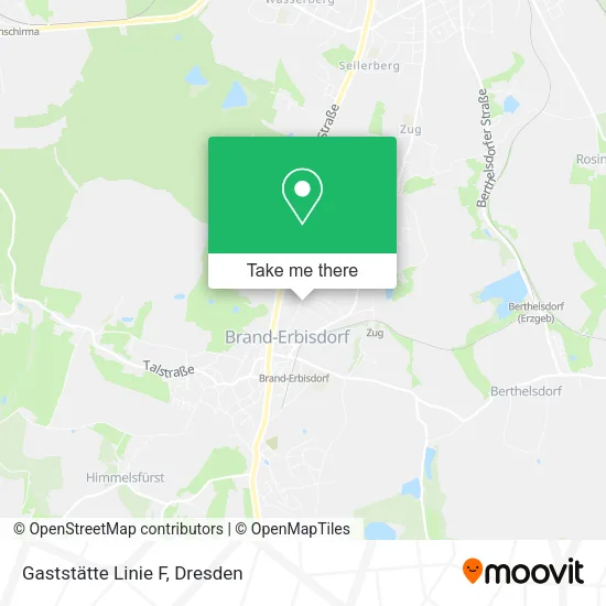 Карта Gaststätte Linie F