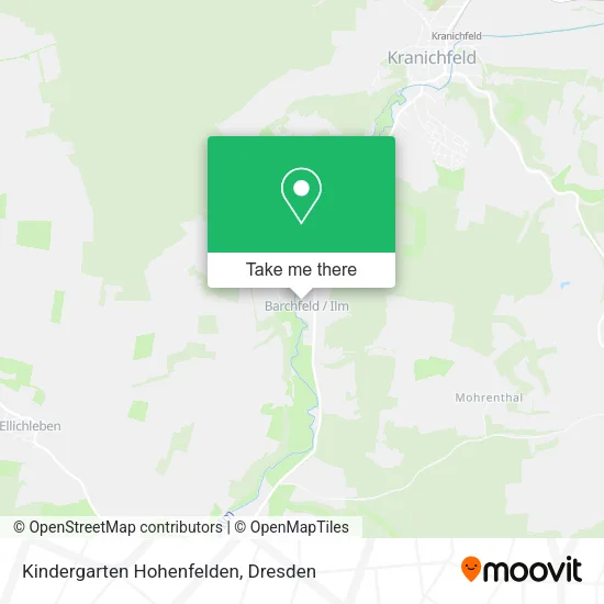 Kindergarten Hohenfelden map