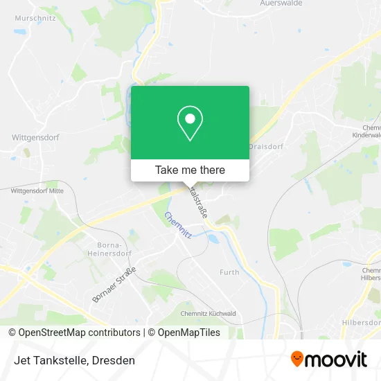 Карта Jet Tankstelle