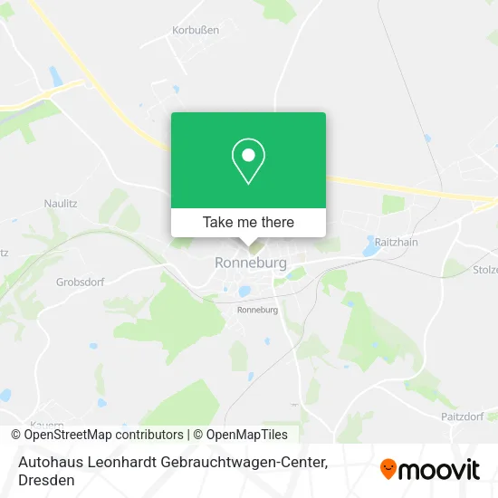 Карта Autohaus Leonhardt Gebrauchtwagen-Center