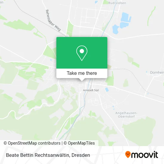 Карта Beate Bettin Rechtsanwältin
