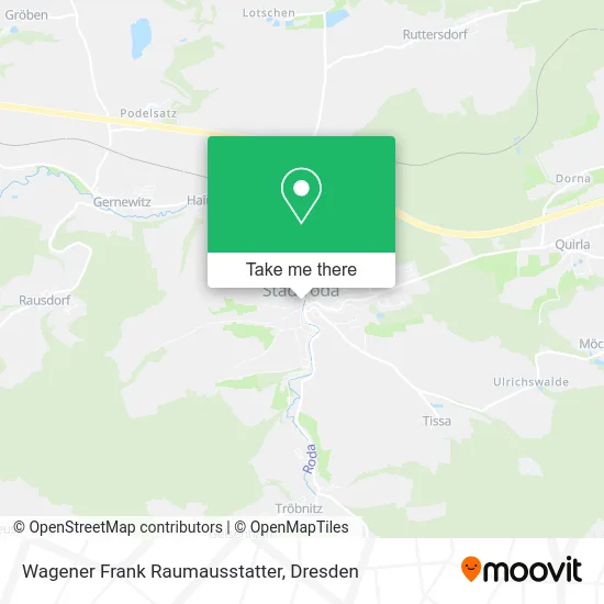 Карта Wagener Frank Raumausstatter