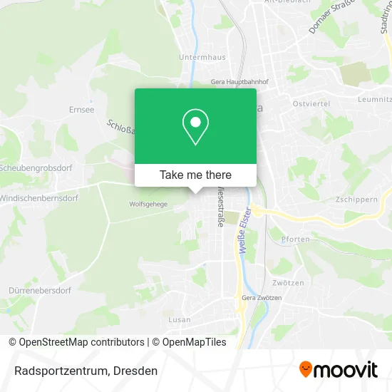 Radsportzentrum map