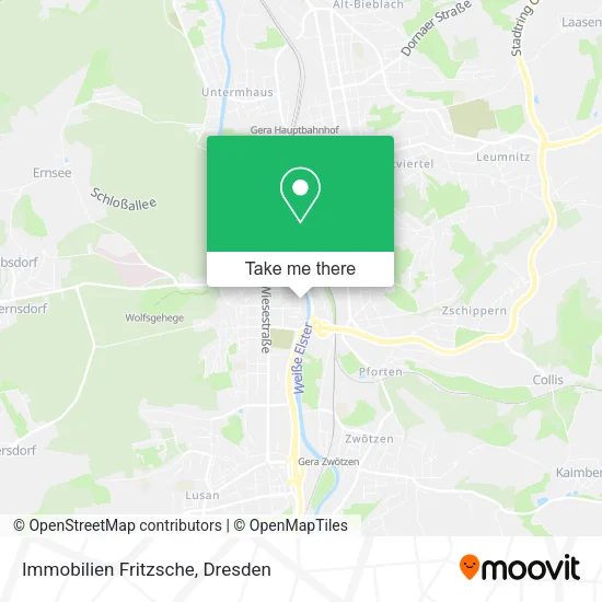 Карта Immobilien Fritzsche