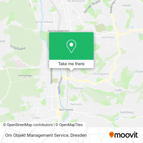 Карта Om Objekt Management Service