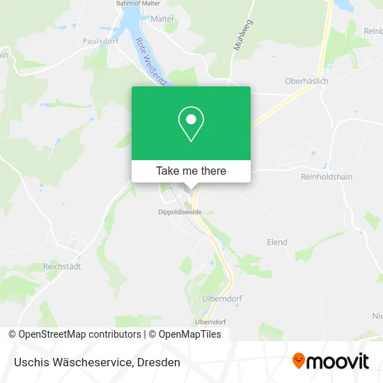 Карта Uschis Wäscheservice