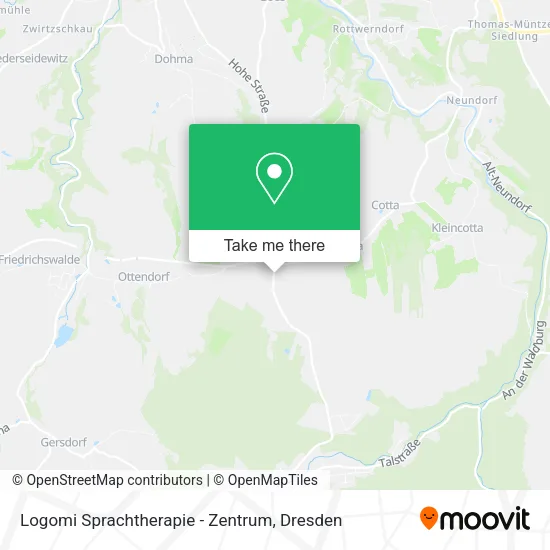 Карта Logomi Sprachtherapie - Zentrum