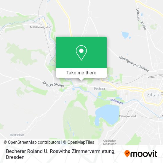 Карта Becherer Roland U. Roswitha Zimmervermietung