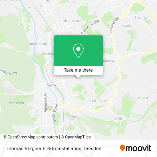 Карта Thomas Bergner Elektroinstallation