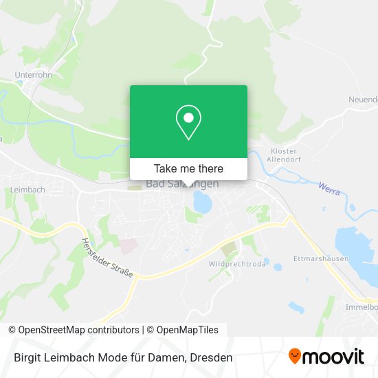 Карта Birgit Leimbach Mode für Damen