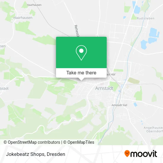 Карта Jokebeatz Shops