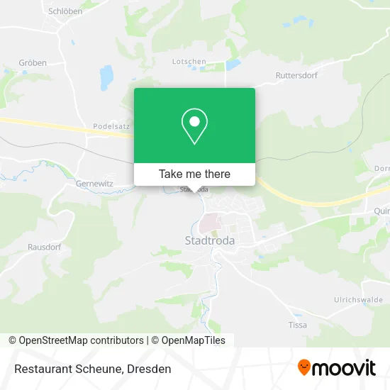 Карта Restaurant Scheune