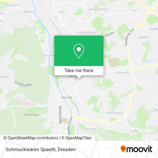 Карта Schmuckwaren Spaeth