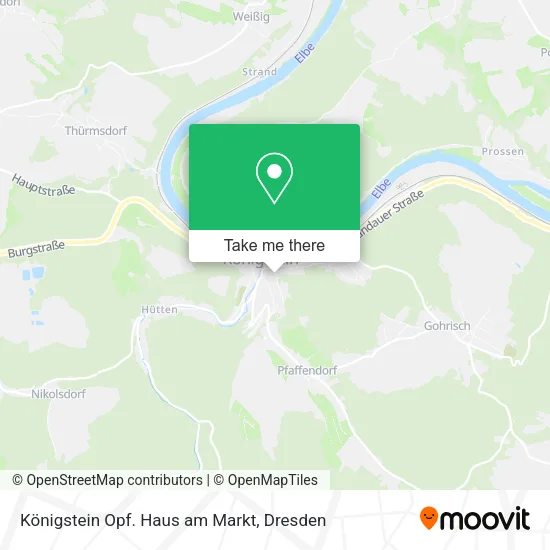 Карта Königstein Opf. Haus am Markt