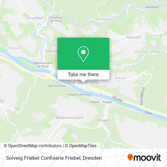 Карта Solveig Friebel Confiserie Friebel