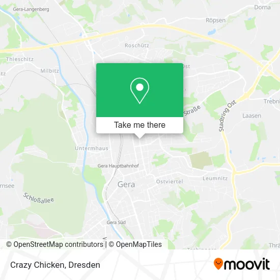 Карта Crazy Chicken