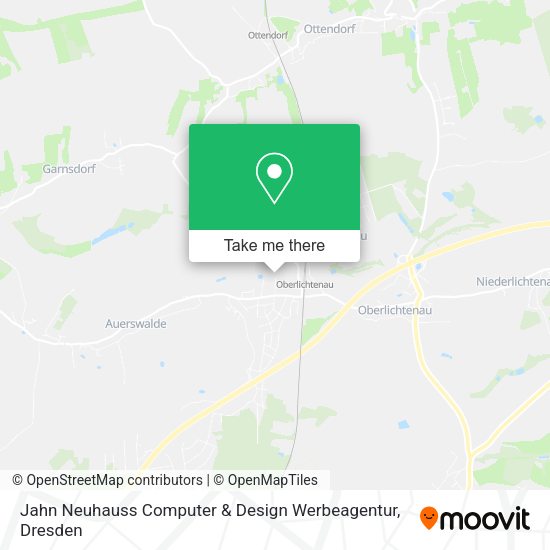 Карта Jahn Neuhauss Computer & Design Werbeagentur