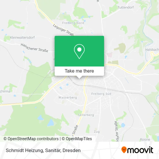 Карта Schmidt Heizung, Sanitär
