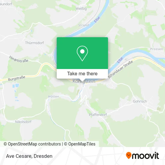 Карта Ave Cesare