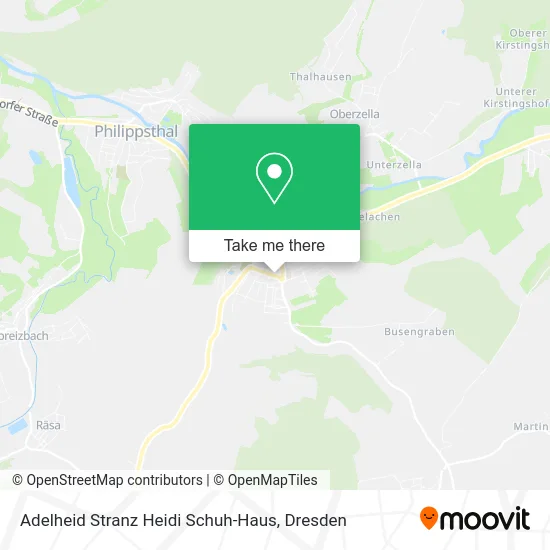 Карта Adelheid Stranz Heidi Schuh-Haus