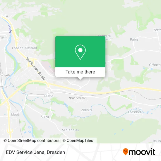 Карта EDV Service Jena